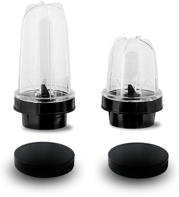SPHINIX Bullet Jar Set of 2 (530 ML & 350 ML) Mixer Juicer Jar(530 ml)
