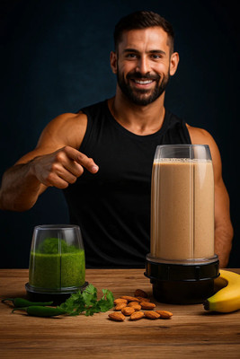 ALTRR Unbreakable, Unstoppable: Bullet Jar Combo (620 ML & 430 ML) for Daily Use Mixer Juicer Jar(1000 ml)