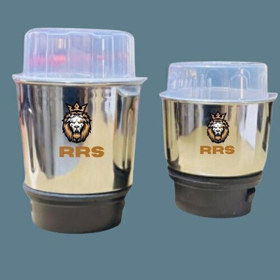 Radha Rani Store Combo Chutney (250ml 500ml) Fit on 2 Lock 4 Teeth Coupler Juicer Jar Mixer Juicer Jar(500 ml)