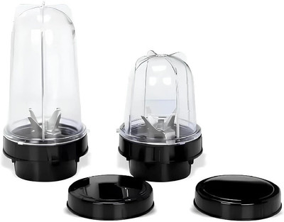 ALTRR Bullet Nutri Jar Set (633 ML & 387 ML) – Perfect for Smoothies, Chutneys X-3 Mixer Juicer Jar(900 ml)
