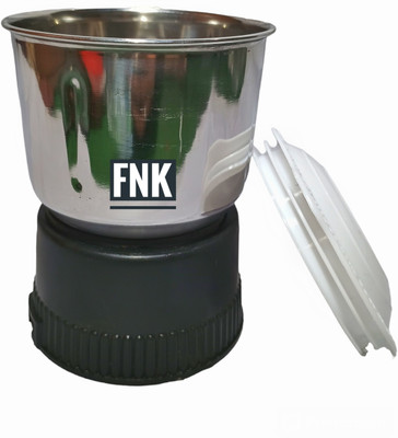 fnk GMG PVC black White Dhakken Mixer grinder jar 02536 Mixer Juicer Jar(300 ml)
