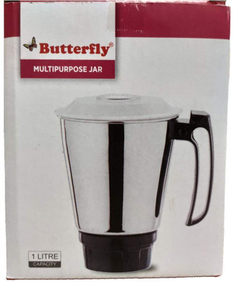 SVA Butterfly Stainless Steel Multipurpose Jar Mixer Juicer Jar(1000 ml)