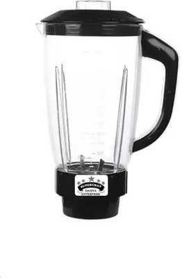 DN Enterprises Milkshake Transparent Mixer Juicer Jar | ABS Plastic Replacement Jar Mixer Juicer Jar(1500 ml)