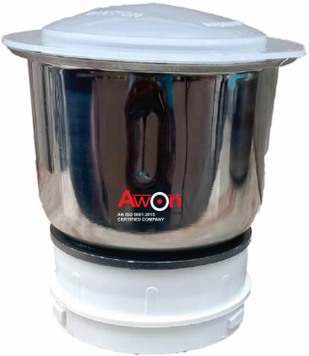 Awon Chutney Jar Assembly for USHA LEXUS MIXER Chutney & Grinder (3442,3242 jmg jar) Mixer Juicer Jar(400 ml)