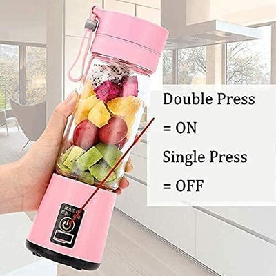 SIDHA Rechargeable Portable Electric USB Juicer Bottle Blender Mixer Juicer Jar(500 ml)