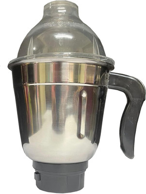 Pardzworld Multi Purpose Jar 1.5 Liter with Handle Suitable for Mixer Grinders, Match & Buy Mixer Juicer Jar(1500 ml)