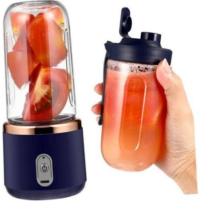 Spark nova Portable Electric Juicer Blender for Travel, Home, Gym & Baby Food Mixer Juicer Jar(420 ml)
