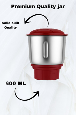 Guptanasonnew juicer jar400 ML-4 Maroon Mixer Juicer Jar(400 ml)