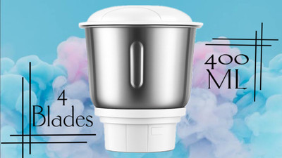 urban flare be urban juicer jar400 ML-4 White-PXR Mixer Juicer Jar(400 ml)