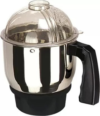VINZESTA ENTERPRISES Stainless Steel Mixer Chutney Jar|Mixer Jar|Kitchen Tools with lid Mixer Juicer Jar(400 ml)