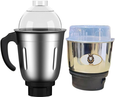 Radha Rani Store Stainless Steel Combo Jar Set for Mixer Grinder all mixer 250 ml and 1500 ml jar Mixer Juicer Jar(1200 ml)