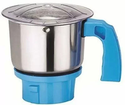 REGOLITH ENTERPRISES Stainless Steel Chutney Attachment Mixer Jar Mixer Juicer Jar(650 ml)