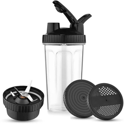 Starmax 2Piece Jar Set | Versatile Bullet Jar|350ml Enhance Your Blending Experience Mixer Juicer Jar(550 ml)