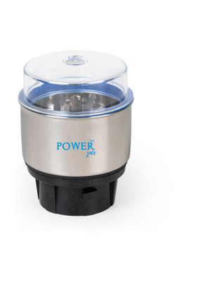 PowerJar Stainless Steel Mixer Chutney Jar (Plastic Base)--01 Mixer Juicer Jar(400 ml)