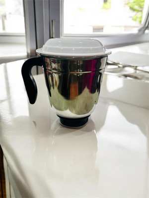 Guru Stainless Steel Mixer Grinder Large Jar with Metal Base Mixer Juicer Jar(1500 ml)