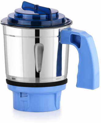 Saimix Classic Steel Cyne Pp/Abs Netro Wati with Design Mark Handle -500Ml Mixer Juicer Jar(500 ml)