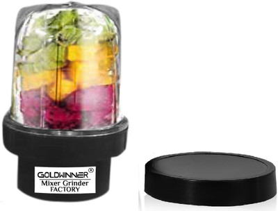 Goldwinner Bullet Jar for Mixer Grinder Small Set of 1 (350 ML) ABS Transparent JarN118 Mixer Juicer Jar(350 ml)