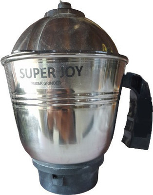 AJM Stainless Steel |Kitchen Tools|Mixer Grinder WET jar with li Mixer Juicer Jar(1000 ml)