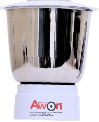Awon Sujata Grinder Steel Jar Wet Grinder Jar for Mixer Grinder Fits 900w Sujata Mixi Mixer Juicer Jar(1000 ml)