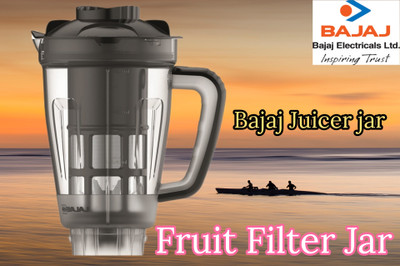BAJAJ JUICER JAR & Fruit Filter Jar ! All [2 Lock] Sumeet [ Prime ] Mixer Juicer Jar(1500 ml)