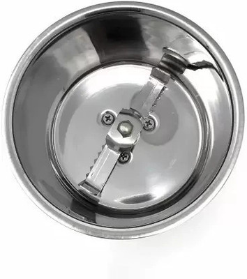 SUPERJOY Stainless Steel Mixer Chutney Jar|Standard Mixer Jar|Kitchen Tools with lid09 Mixer Juicer Jar(400 ml)