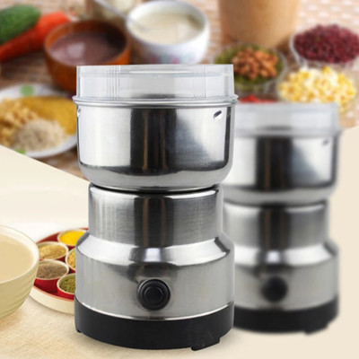 YUBITUBY Nima Mixer/ Mini Electric Grinder Stainless Steel Bowl & Metal Blade Mixer Juicer Jar(300 ml)