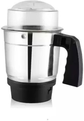 VINZESTA ENTERPRISES Mixer Grinder Stainless Steel Mixer Jar with Handle Heavy Duty Aluminum Base Mixer Juicer Jar(350 ml)