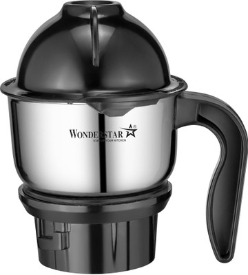 Wonder Star compatible for vidiem mixer Grinder 300ml jar trilock couplers SS304 blade Mixer Juicer Jar(300 ml)