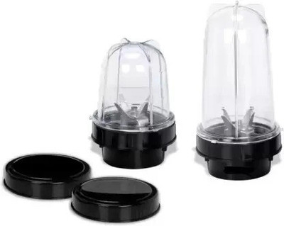Classic Enterprises Plastic bullet mixer grinder jar transparent Mixer Juicer Jar(500 ml)