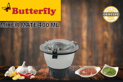 Butterfly mixer mate 400 ml Mixer Juicer Jar(400 ml)