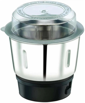 AJM Store Mixer Grinder Chutney Jar Fit on 2 Lock & 4 Teeth Coupler Mixer Juicer Mixer Juicer Jar(500 ml)