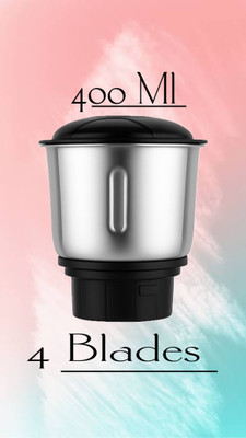 urban flare be urban juicer jar400 ML-8 Black-DFG Mixer Juicer Jar(400 ml)
