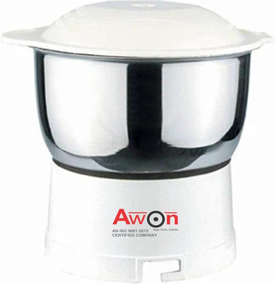 Awon All in One Jar Suitable for All brand mixer Grinder With 6 Teeth Lock Mixer Juicer Jar(450 ml)