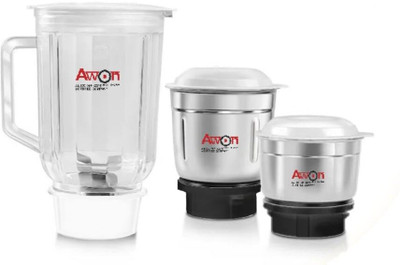 Awon 1.5 L Mixer grindar 850ml jar,Chutney jar 400 ml, maha raja, Bajaj, sumeet Mixer Juicer Jar(1500 ml)