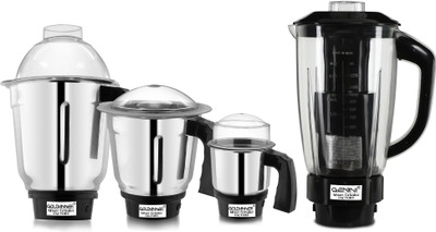 Goldwinner Juicer Jar filter, Dry, Liquid and Chutney Jar for Mixer Grinder Set of 4 MGF89 Mixer Juicer Jar(1500 ml)