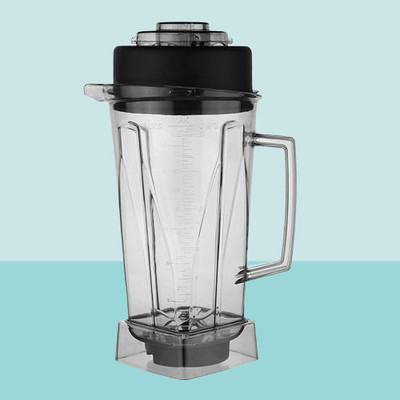 Wonder Star JTC mixer Jar, 2 litter Capacity Clear Glass jar with Handle Compatible with JTC Mixer Juicer Jar(2000 ml)