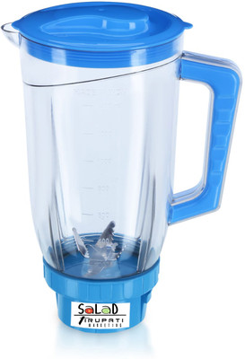 Salad Milkshake Jar with Lid for mixer grinder (1500ML) ABS Transparent Plastic, TA10 Mixer Juicer Jar(1.5 L)