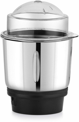 Saimix 70 Gm Steel Black Metal Base Jumbo Wati-300Ml without Handle Mixer Juicer Jar(300 ml)