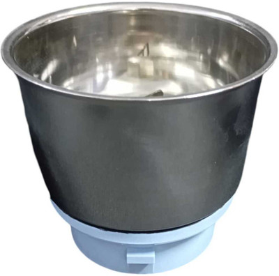 Sai Service Center GX 12 Bajaj Stainless Steel Mixer Grinder Metal 2 Teeth Chutney jar Assembly Mixer Juicer Jar(250 ml)