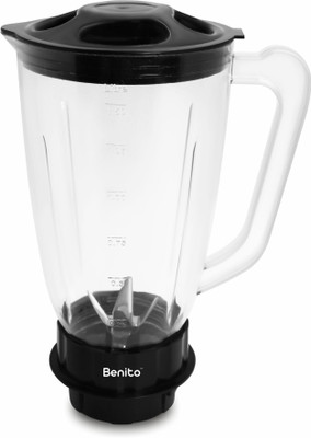 Benito NOVA Polycarbonate Juicer Jar for Mixer Grinder, ABS Material Jar, Transparent Mixer Juicer Jar(1.5 ml)