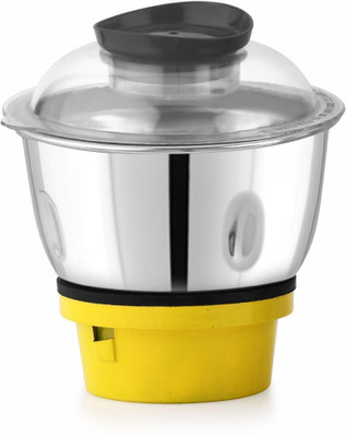 Saimix 150 Gm Steel Yellow Metal Base Evita Wati without Handle -500Ml Mixer Juicer Jar(500 ml)