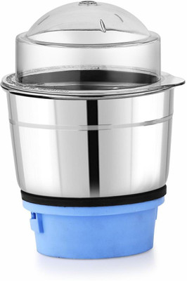 Saimix Pvc Color Steel L B M Wati without Handle-300Ml Blue Mixer Juicer Jar(300 ml)