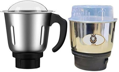 RRSRRS Steel Combo for Compatibility 2 slots of jar fitting 4 teeth coupler(1000ml) Mixer Juicer Jar(250 ml)