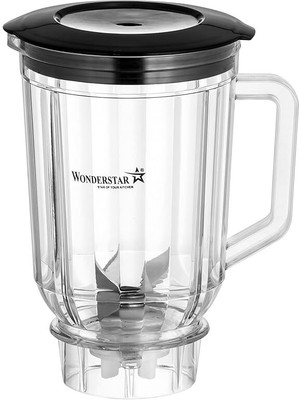 Wonder Star Sumeet Juicer Appu Jar Compatible With Bajaj, Kenstar, Activa, Preethi, Crompton Mixer Juicer Jar(1000 ml)