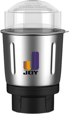 SUPERJOY Super Joy Long size Chutney Jar Fit on 2 Lock & 4 Teeth Coupler Mixer Juicer Jar(500 ml)