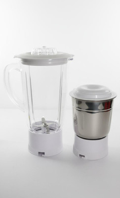 grindify Combo Set of Poly Juicer Jar 1500ml with 500ml Chutney Jar Set for Mixer Grinder Mixer Juicer Jar(2000 ml)