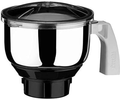 POP Replacement Jar Compatible With Preethi MGA-509 Transparent Dome Steel jar Mixer Juicer Jar(1000 ml)