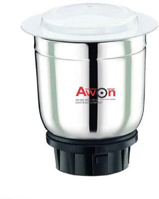 ARU Mixer and Grinder Jar, Quality Stainless Steel Blades, Suitable only Bajaj Mixer Juicer Jar(650 ml)