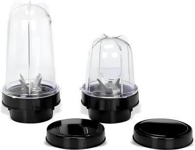 Mexican 2pc Jar set - Enhance Your Blending Experience with a Versatile Bullet 300ml Mixer Juicer Jar(500 ml)