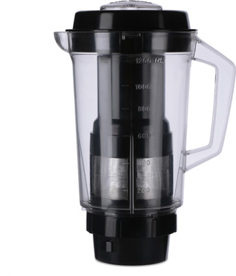 K EDGE Transparent Smart Fruit Juice Extractor Jar with Filter/ Mixer Juicer Jar(1500 ml)